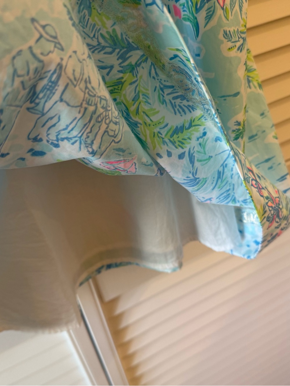 Lilly Pulitzer 🌴 Katlynn Dress “What A Lovely Place” Spaghetti Strap Size 8 - Picture 12 of 15